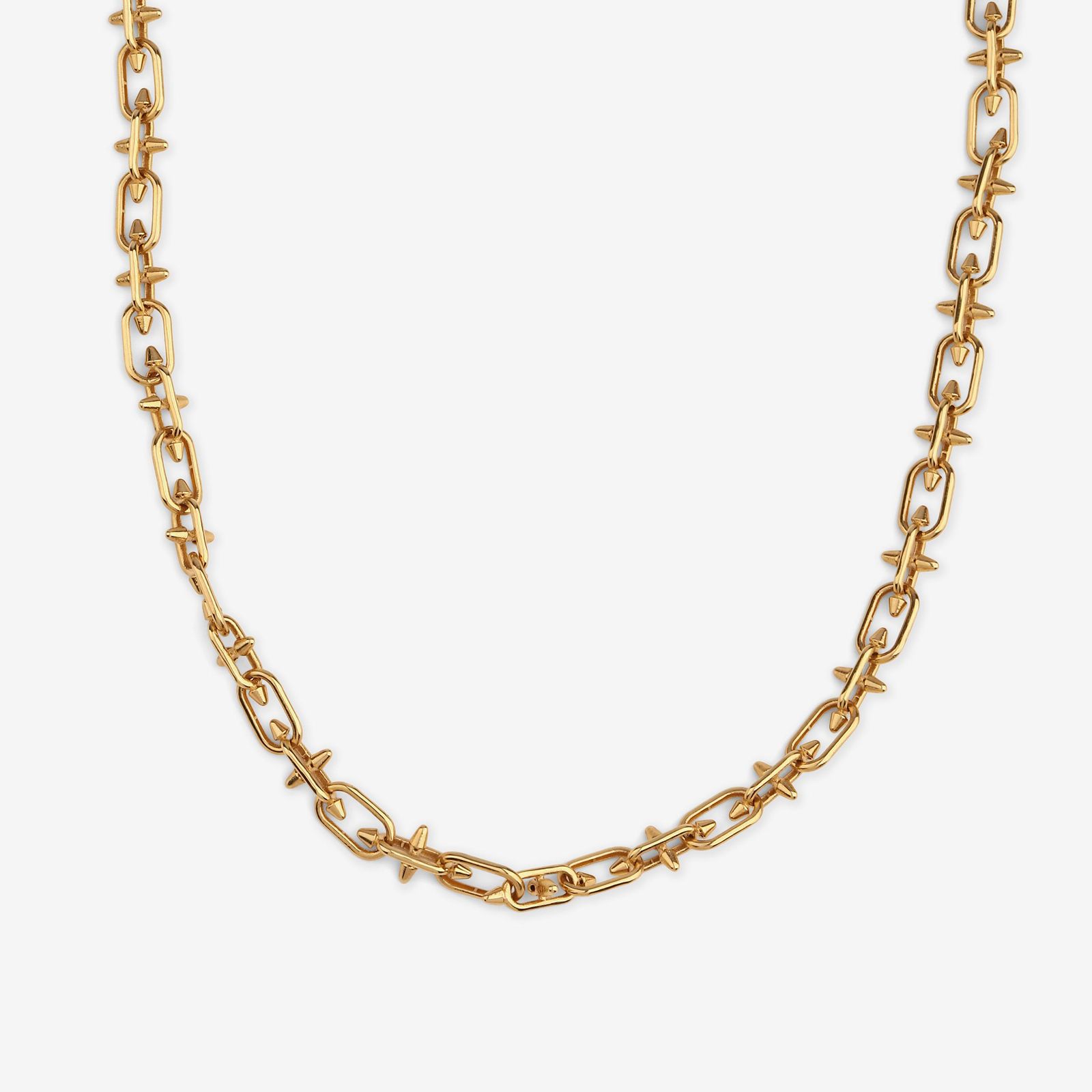 گردنبند طلا 18 عیار زنانه با زنجیر طرح تیفانی تایتان وی گالری مدل NC1456 -  - 1