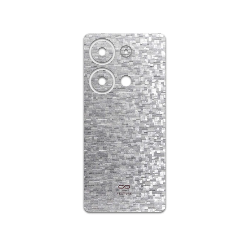 برچسب پوششی ماهوت مدل Silver-Silicon مناسب برای گوشی موبایل شیائومی Redmi Note 13 Pro 4G