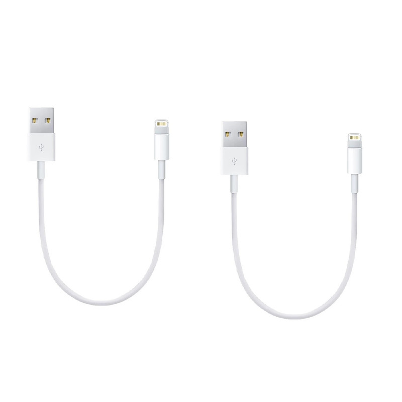 کابل تبدیل لایتنینگ به USB مدل  WS-858 طول 0.21 متر بسته دو عددی