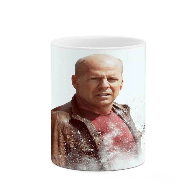 ماگ کاکتی طرح بروس ویلیس Bruce Willis مدل mgh25373