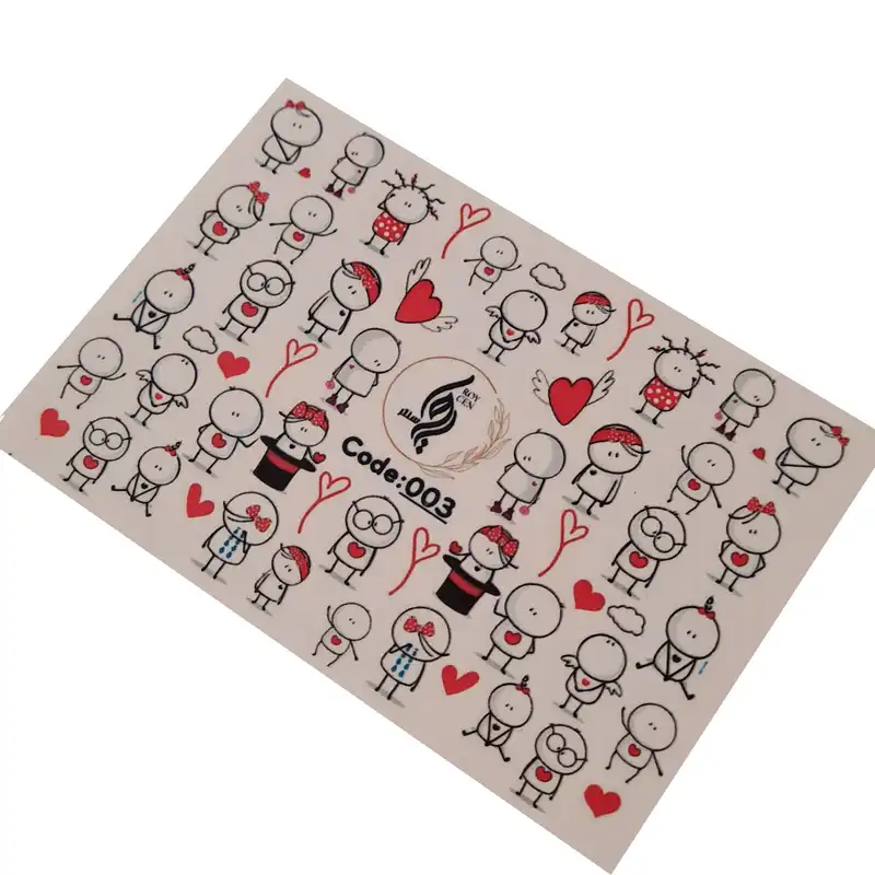 برچسب لنز ناخن مدل 3LL