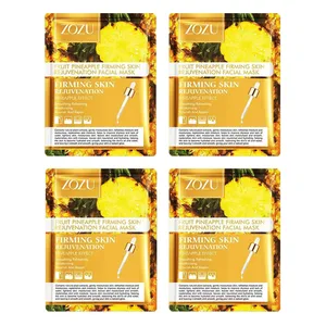 ماسک صورت زوزو مدل Pineapple وزن 25 گرم مجموعه 4 عددی