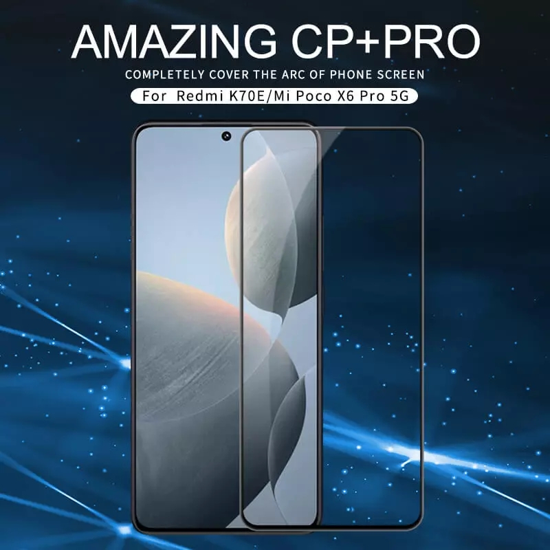 محافظ صفحه نمایش شیشه ای بادیگارد مدل FX مناسب برای گوشی موبایل شیائومی Poco X6 Pro