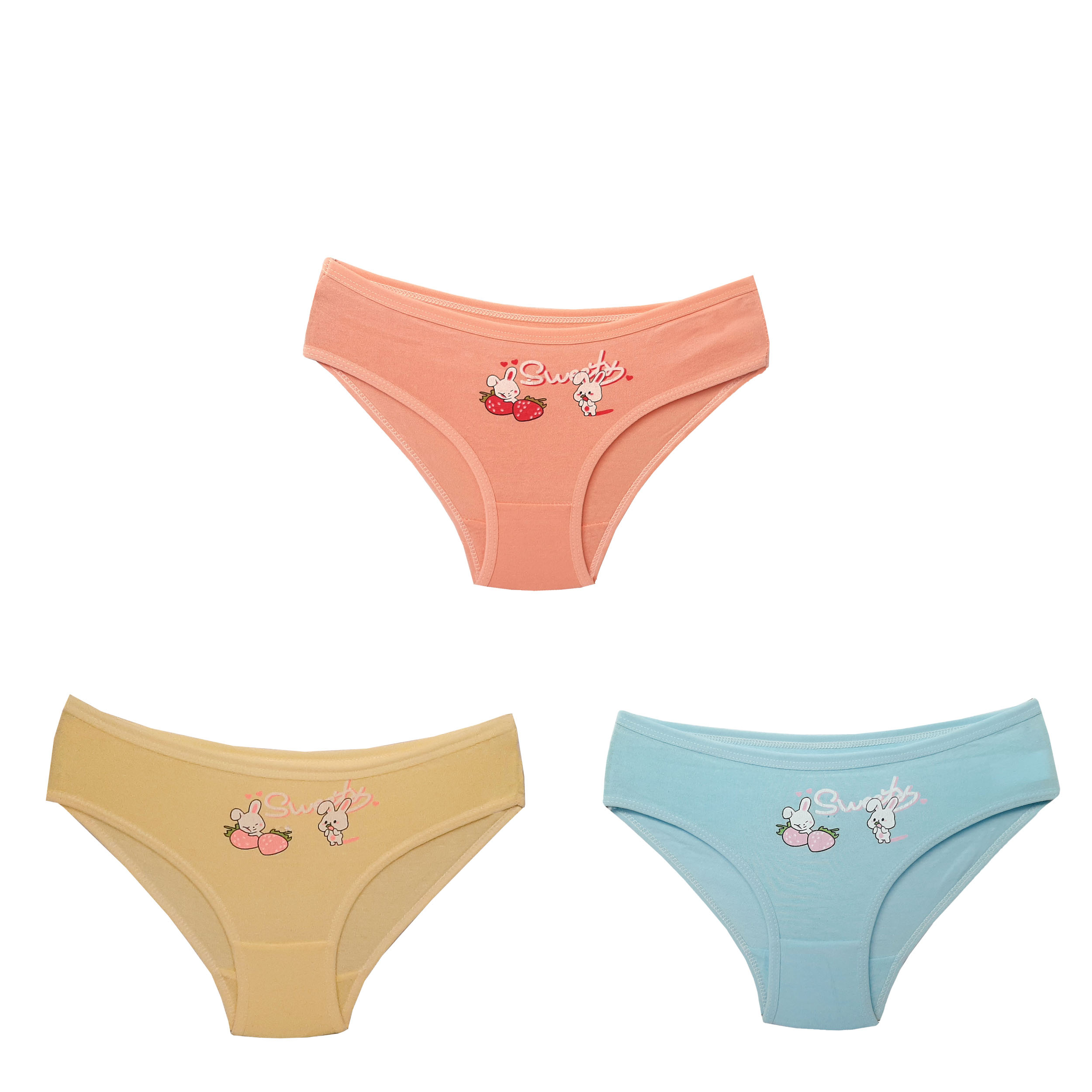 شورت دخترانه مدل ZVT067-1 مجموعه 3 عددی