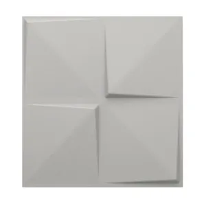 دیوارپوش مدل سه بعدی طرح شطرنجی بسته 4 عددی