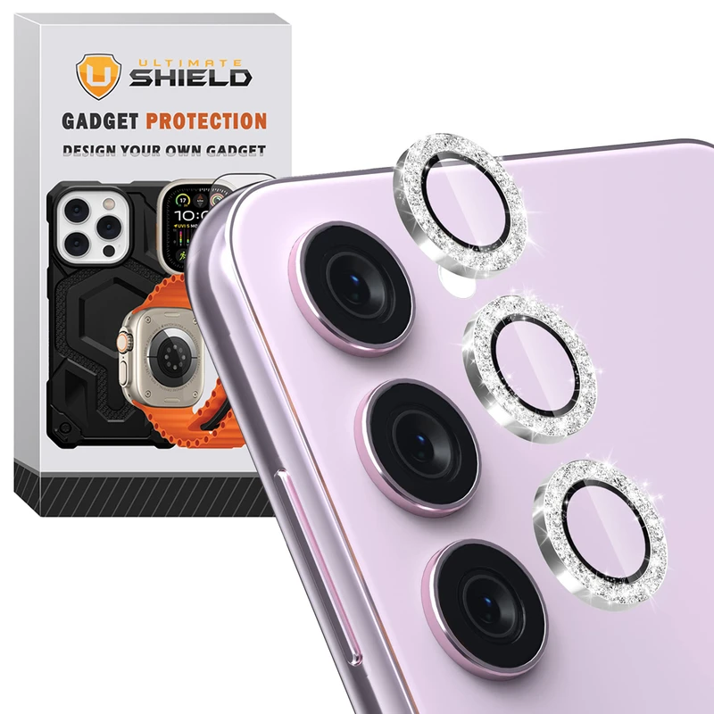 محافظ لنز دوربین فلزی آلتیمیت شیلد مدل Glitter RNG مناسب برای گوشی موبایل سامسونگ Galaxy A15