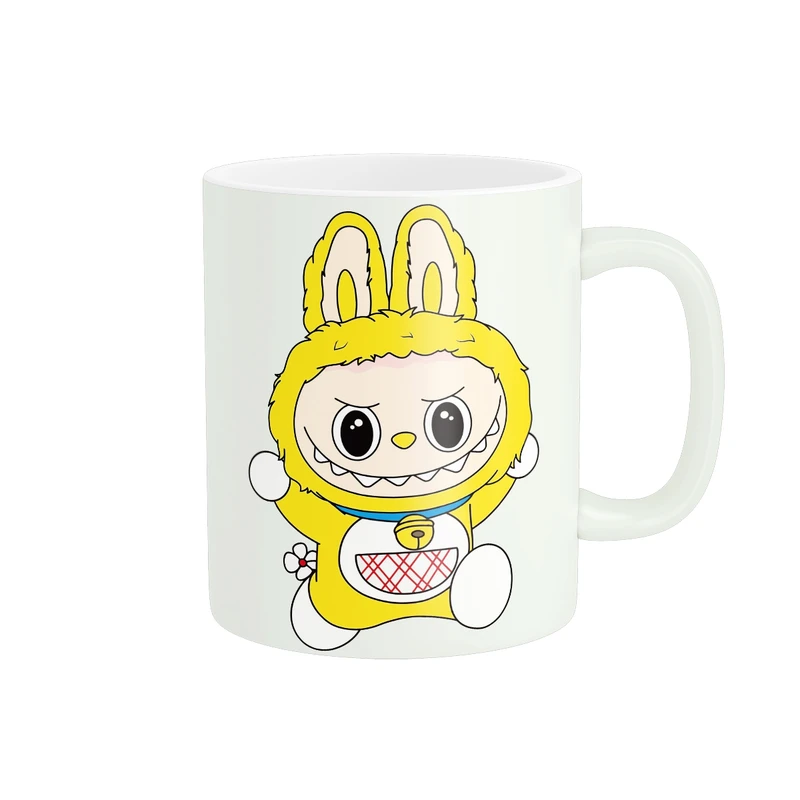 ماگ پاد آفرین طرح عروسک لبوبو کد 6055