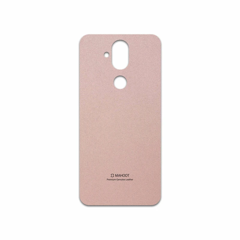 برچسب پوششی ماهوت مدل Rose Gold Leather مناسب برای گوشی موبایل نوکیا 8.1