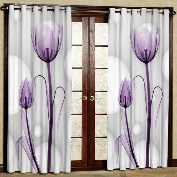 پرده مدل مخمل پانچی کد 7419 سایز 280x140 سانتی متر
