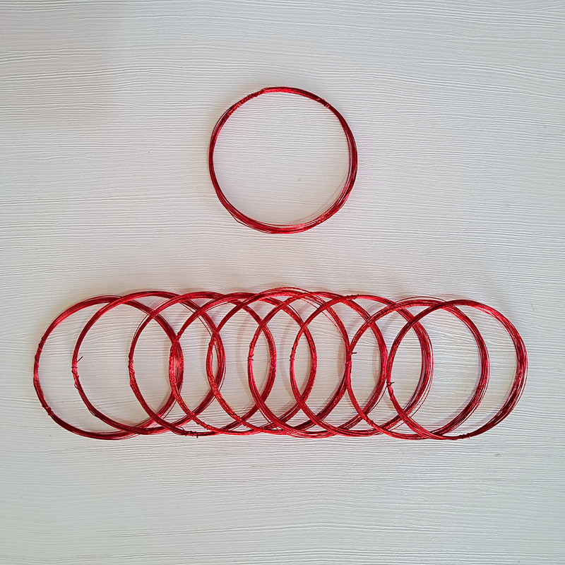 سیم گل سازی کد 15 بسته 10 عددی