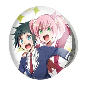 آینه جیبی خندالو طرح نانا و ناکاجیما انیمه نانای بی استعداد مدل تاشو کد 23795 