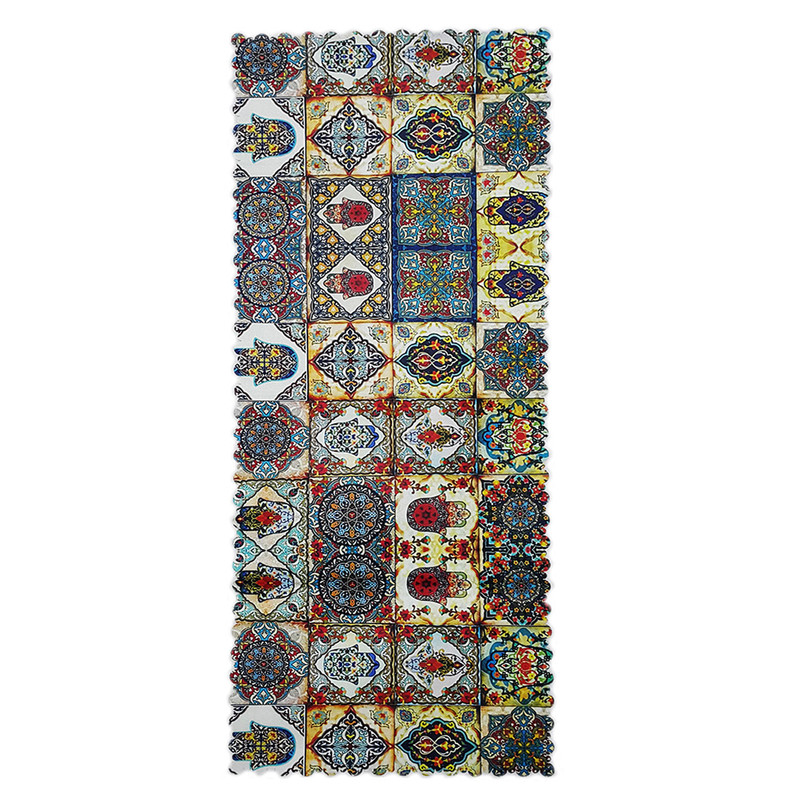 رومیزی کد 70390 به همراه کاور کوسن