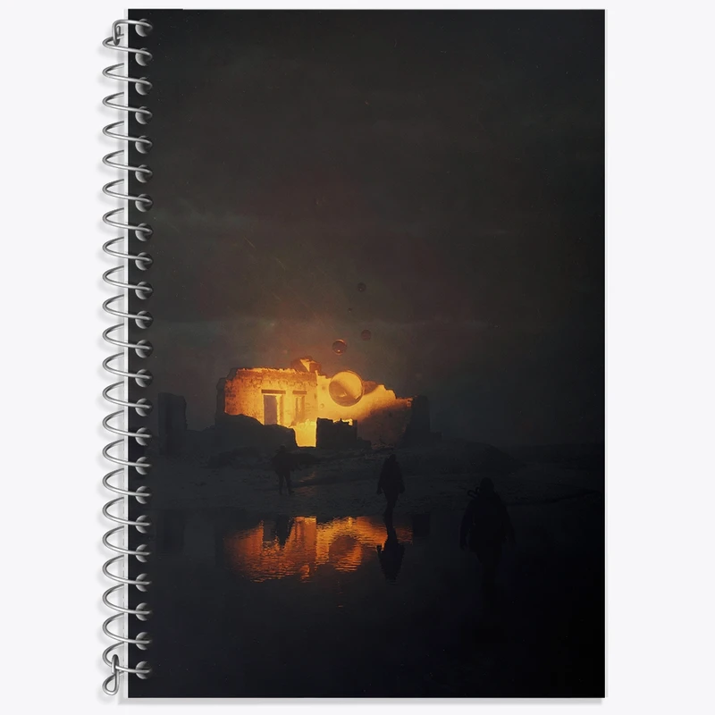 دفتر زبان 50 برگ خندالو مدل دو خط طرح مفهومی کد F517