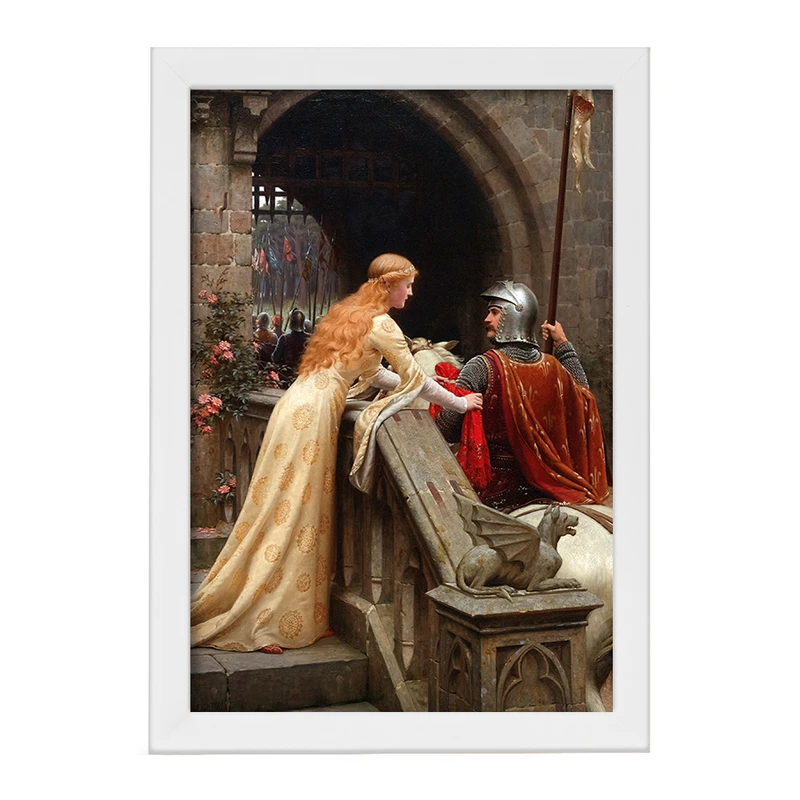 تابلو خندالو مدل نقاشی خدا سرعت اثر ادموند بلر لیتون کد F12469