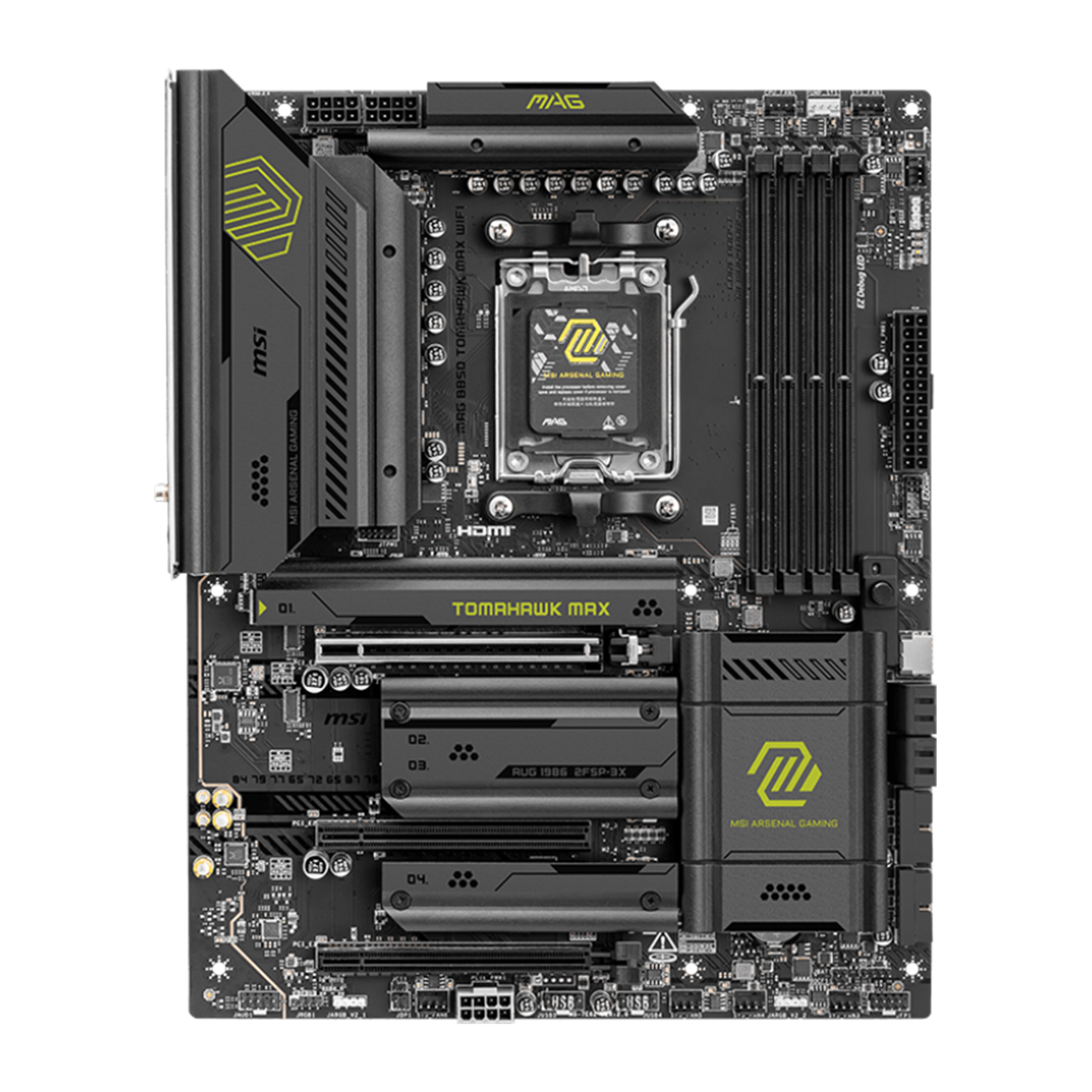 مادربرد ام اس آی مدل MAG B850 TOMAHAWK MAX WIFI