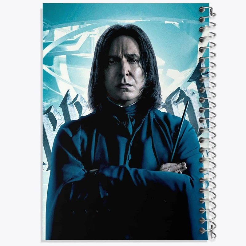 دفتر شطرنجی 50 برگ خندالو طرح هری پاتر اسنیپ کد 24904