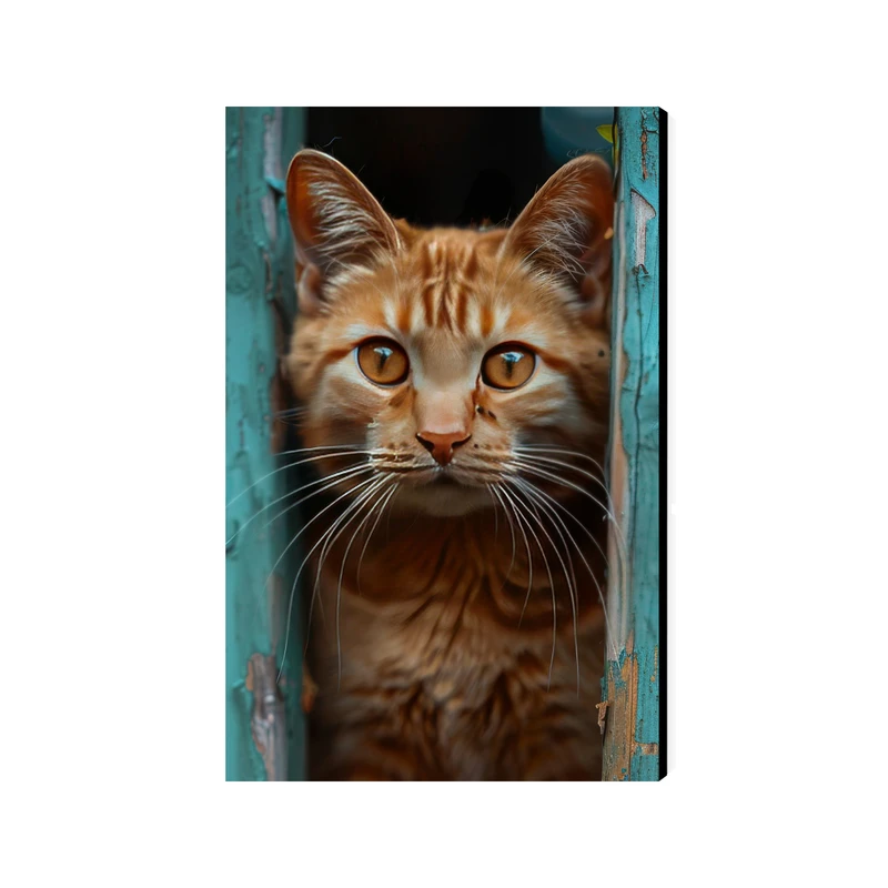 تابلو شاسی عرش مدل فانتزی گربه کد As4307