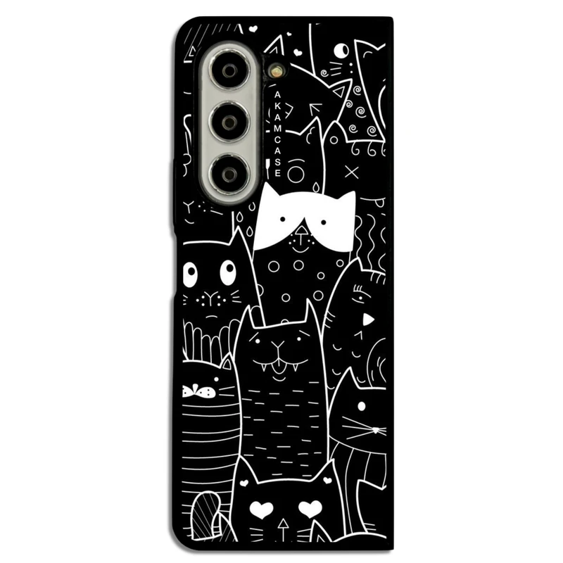 کاور آکام مدل AMC-WSGZFOLD5-CATS-38 مناسب برای گوشی موبایل سامسونگ Galaxy Z Fold 5