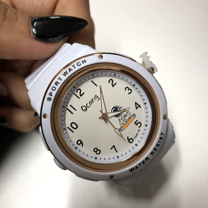 ساعت مچی عقربه ای مدل  Qcong فضایی