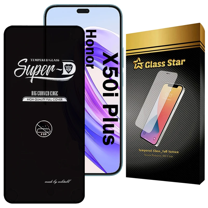 محافظ صفحه نمایش گلس استار مدل SUPERDNS مناسب برای گوشی موبایل آنر X50i Plus