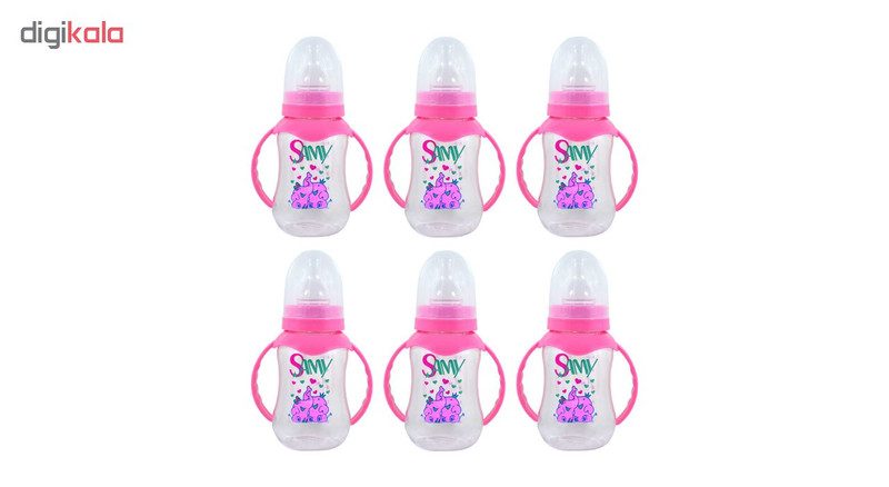 شیشه شیر سامی مدلP16 ظرفیت 150میلی لیتر مجموعه 6 عددی