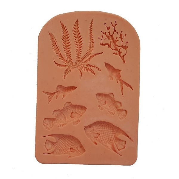 سیلیکون قالب گیری به گز مدل ماهی اقیانوسی