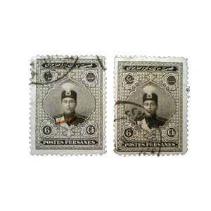 تمبر یادگاری مدل یادبود قاجار کد ahmad-106 مجموعه 2 عددی