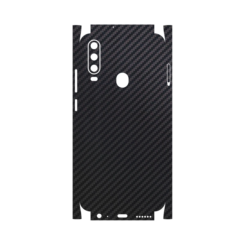 برچسب پوششی ماهوت مدل Carbon-Fiber-FullSkin مناسب برای گوشی موبایل جی ال ایکس Shahin 2