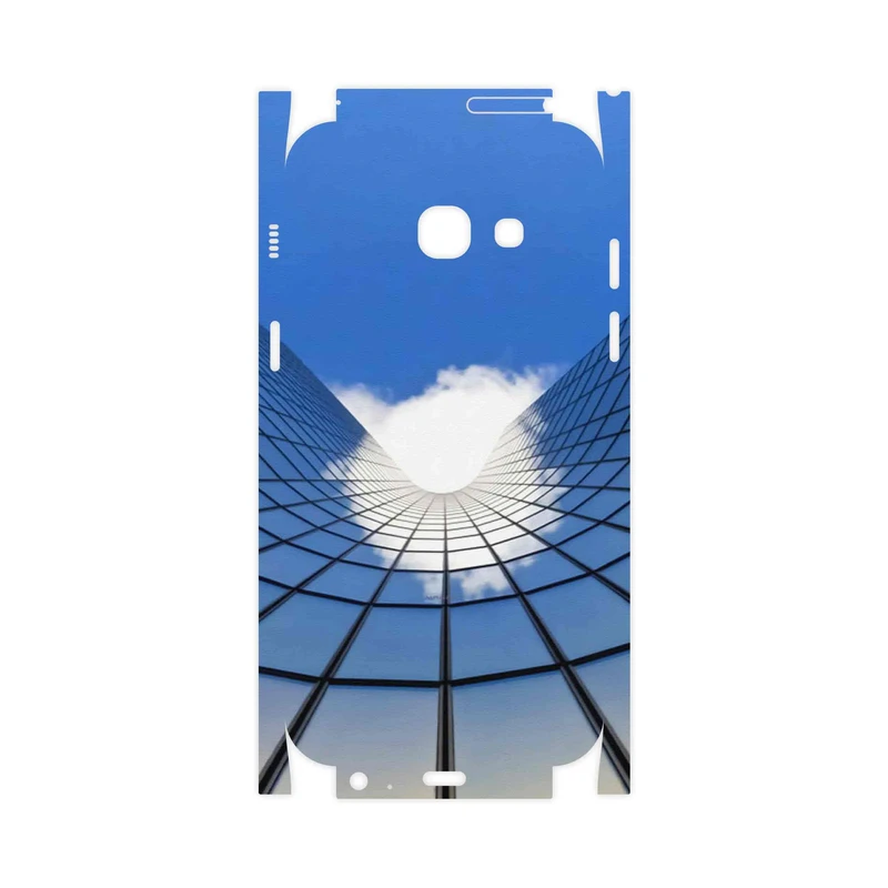 برچسب پوششی ماهوت مدل Glass skyscraper-FullSkin مناسب برای گوشی موبایل سامسونگ Galaxy A3 2017