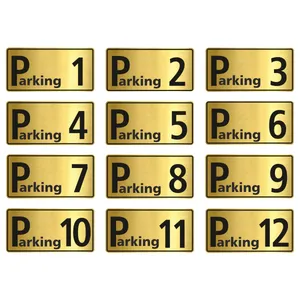 تابلو راهنما طرح  پارکینگ مدل GNG612 مجموعه 12 عددی