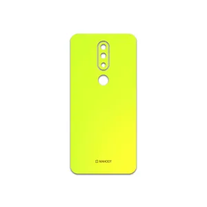MAHOOT Phosphorus-Yellow Cover Sticker for Nokia 6.1 Plus