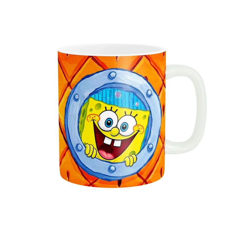 ماگ مدل فانتزی طرح کارتون باب اسفنجی کد 306