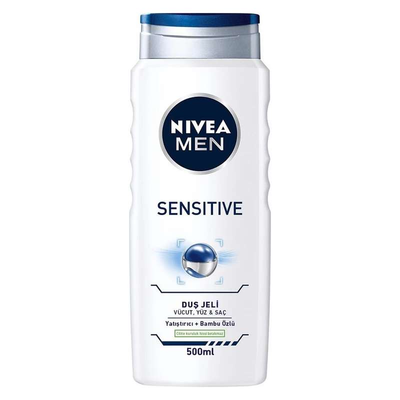 شامپو مو و بدن مردانه نیوآ مدل SENSITIVE حجم 500 میلی لیتر شامپو مو و بدن مردانه نیوآ مدل SENSITIVE حجم 500 میلی لیتر