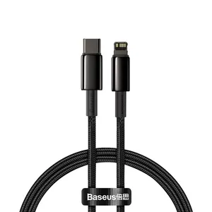 کابل تبدیل usb-c به لایتنینگ بیسوس مدل CATLWJ-01 طول 1 متر