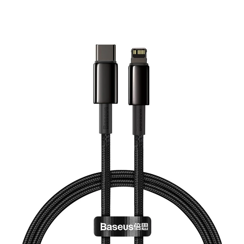کابل تبدیل usb-c به لایتنینگ بیسوس مدل CATLWJ-01 طول 1 متر