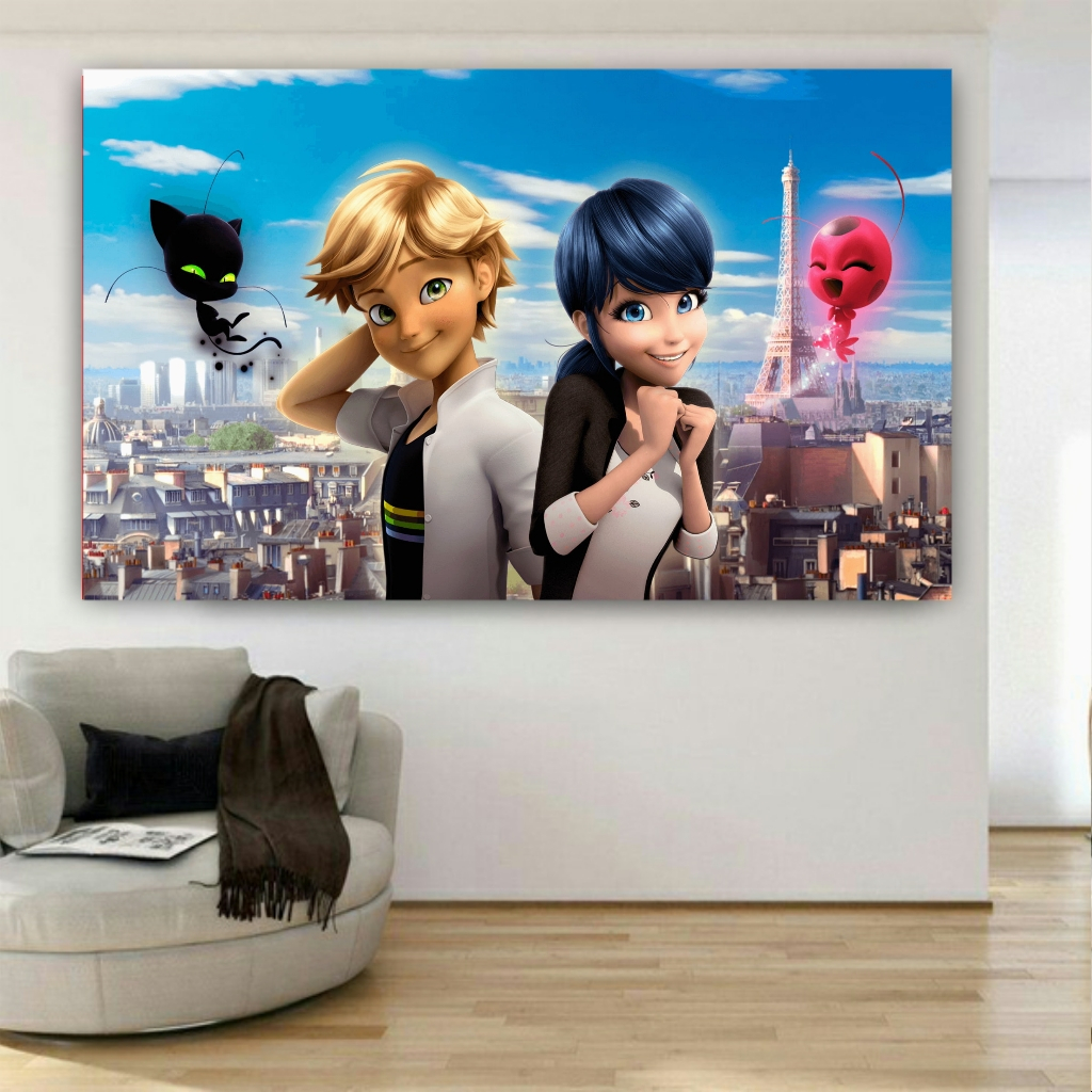 تابلو شاسی کودک طرح دختر کفشدوزکی مدل SDT104