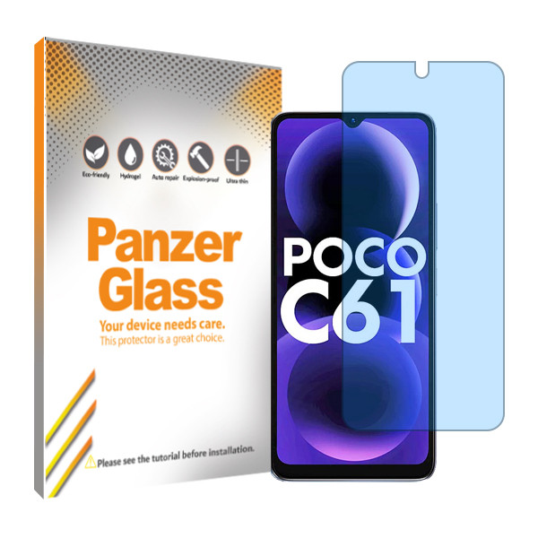 محافظ صفحه نمایش آنتی بلو پنزر گلس مدل Resistant مناسب برای گوشی موبایل شیائومی Poco C61