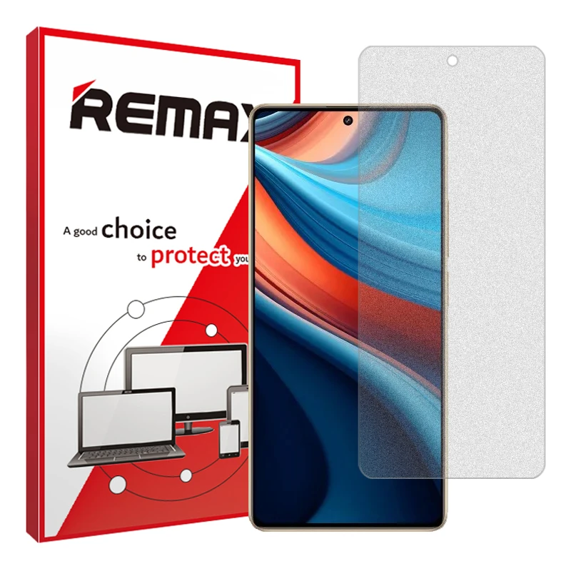 محافظ صفحه نمایش مات ریمکس مدل Resistant مناسب برای گوشی موبایل شیائومی Redmi Note 13R Pro