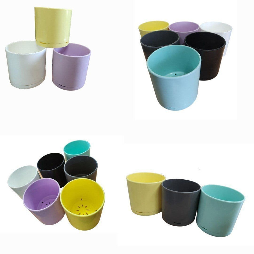 گلدان مدل استوانه ای مهر و ماه کد 804 گلدان مدل استوانه ای مهر و ماه کد 804