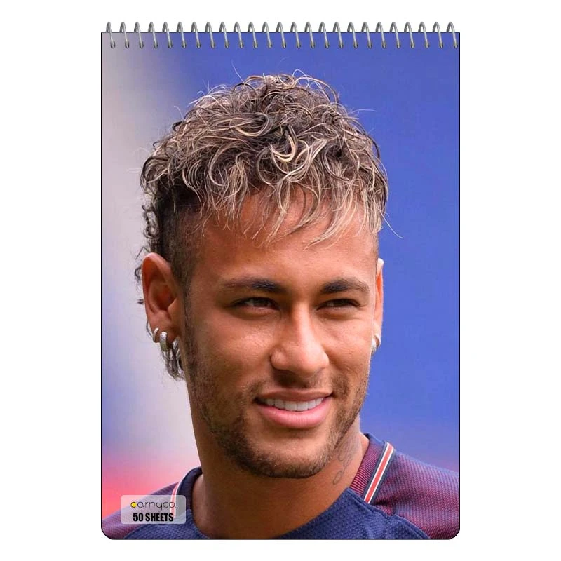 دفتر نقاشی 50 برگ سیمی کارنیکا طرح نیمار Neymar کد 26342