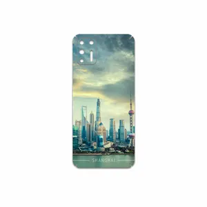 MAHOOT Shanghai City Cover Sticker for Motorola Moto G9 Plus