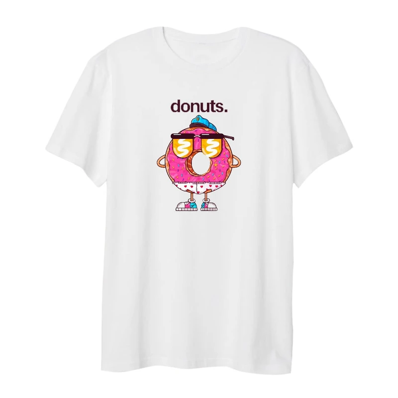 تی شرت لانگ آستین کوتاه زنانه مدل دونات