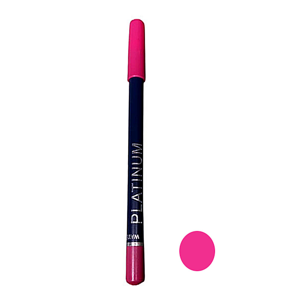 مداد لب پلاتینیوم مدل Waterproof شماره 022