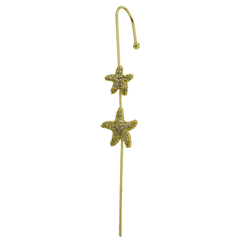 گوشواره زنانه مدل کراس کد AAC-220