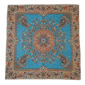 رومیزی ترمه مدل مربع طرح افشار