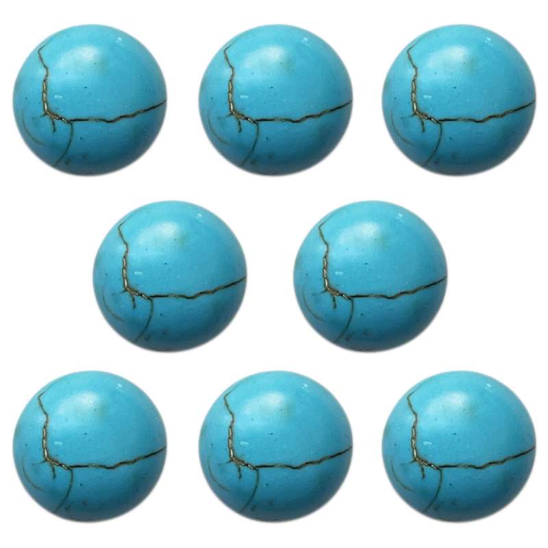 سنگ فیروزه مدل دایره کد MZ مجموعه 8 عددی