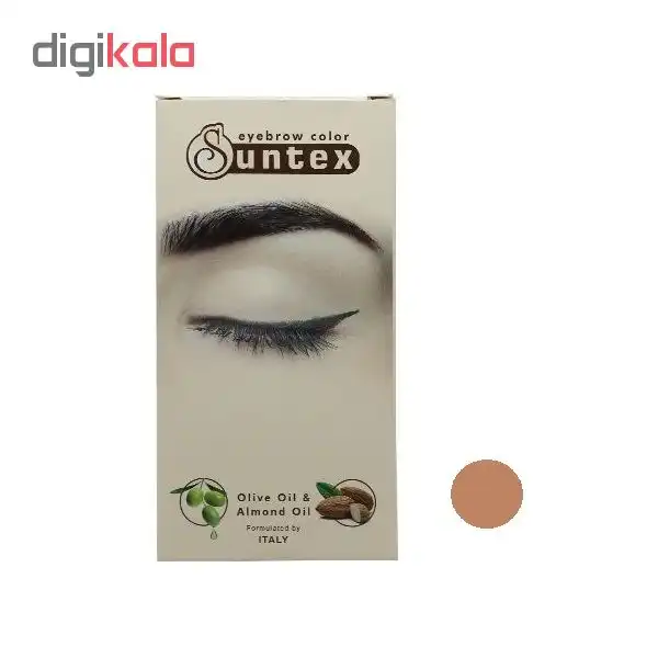 کیت رنگ ابرو سانتکس شماره N10-E11 حجم 30 میلی لیتر رنگ بلوند سوپر پلاتینه