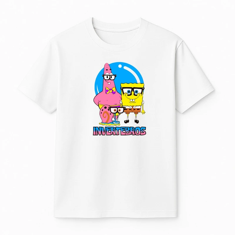 تی‌شرت آستین کوتاه پسرانه مدل باب و دوستان 