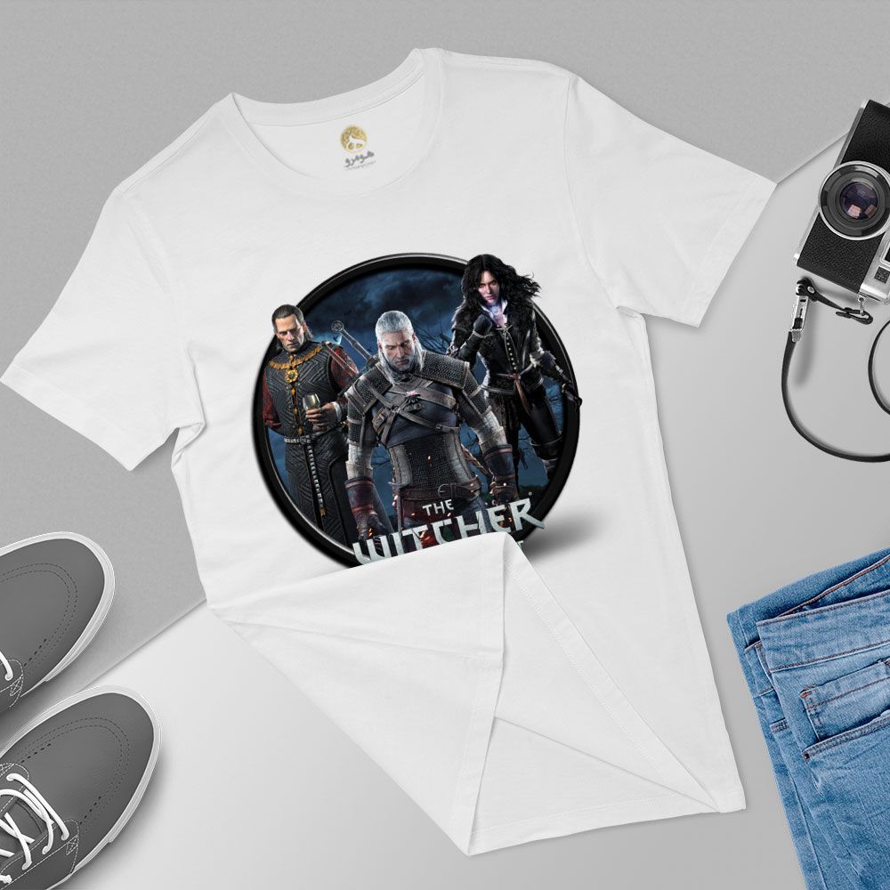 تی شرت آستین کوتاه زنانه هومرو مدل TW527 طرح ویچر -  - 5