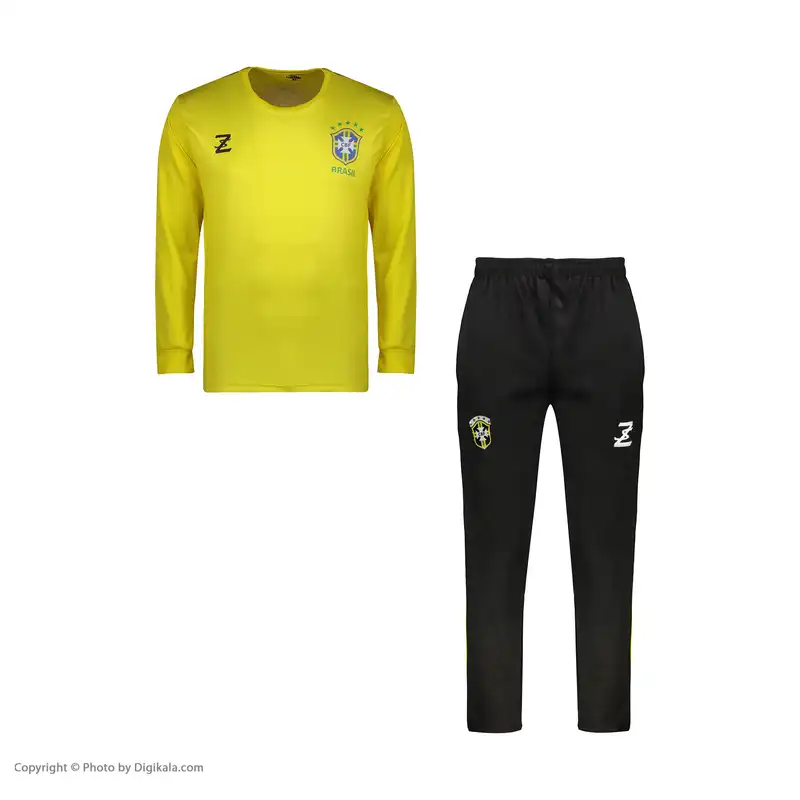 ست تی شرت و شلوار ورزشی مردانه سارزی مدل 101113